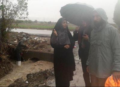 آبگرفتگی 5 روستای شهرستان بروجرد در بارندگی های شب گذشته