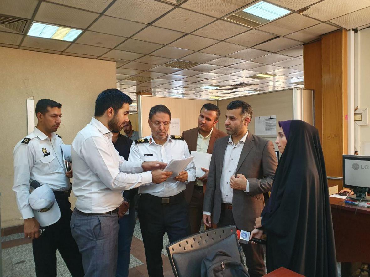 سردار مهماندار از خبرنگاران بازدید کرد سردار مهماندار از خبرنگاران بازدید کرد