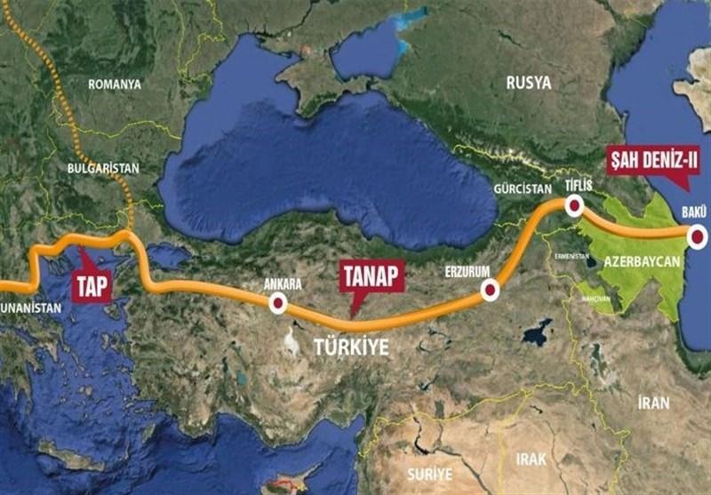 مراسم اتصال خط انتقال گاز تاناپ به اروپا با حضور اردوغان مراسم اتصال خط انتقال گاز تاناپ به اروپا با حضور اردوغان و علی اف