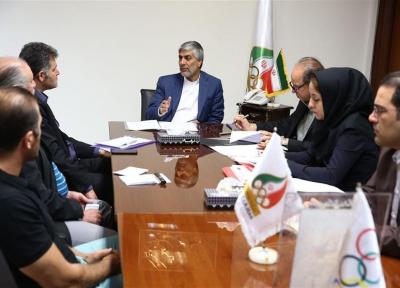 جلسه هاشمی با 3 رئیس فدراسیون برای حضور در بازی های داخل سالن و رزمی آسیا