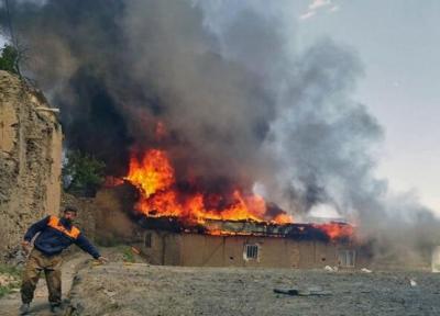 خسارت 80 تا 100 درصدی منازل آسیب دیده در آتش سوزی روستای زشک، عملیات کاوش تا فردا ادامه دارد